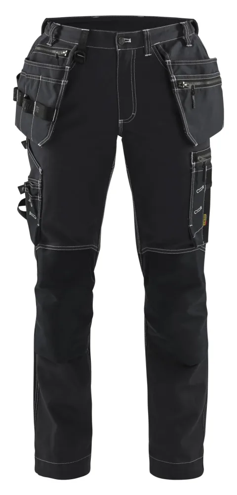 Blåkläder 713013709900C34 Arbetsbyxa svart, stretch C34 - Bild 2