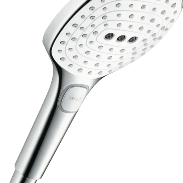 Hansgrohe Raindance Select E Handdusch 120 mm, krom/vit