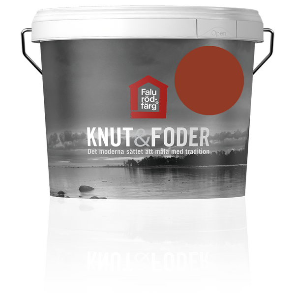FALU RÖDFÄRG KNUT & FODER LJUSRÖD 3L