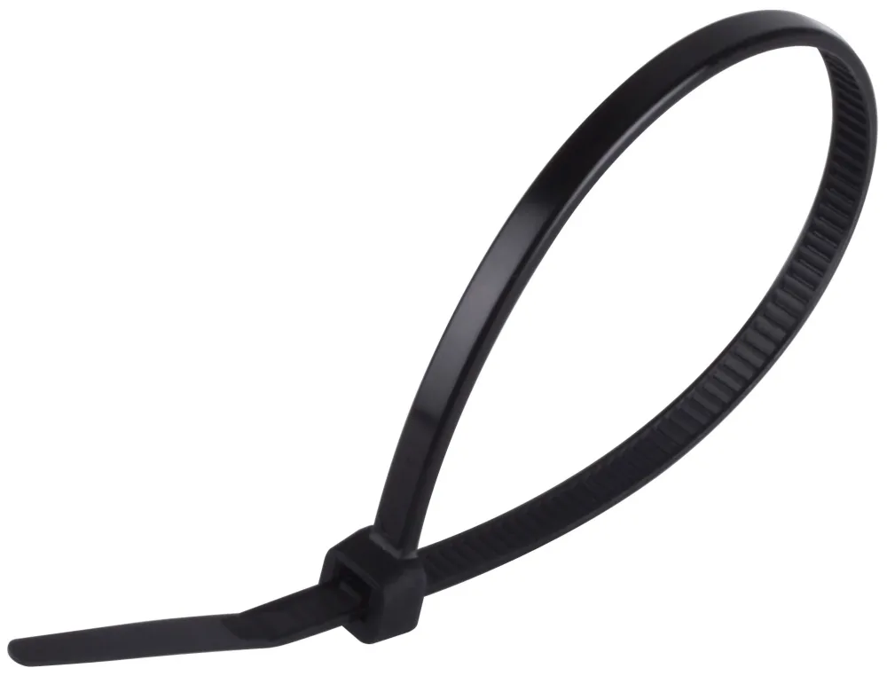 Gelia 050000546 Buntband svart, 20-pack 98 x 2,5 mm