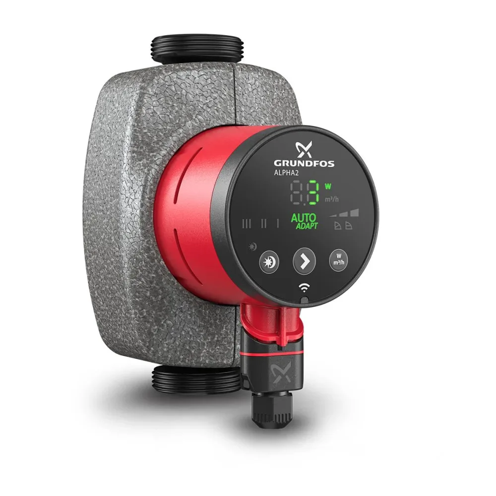 Grundfos ALPHA2 25-40 N 130 Tappvarmvattenpump exklusive kopplingar
