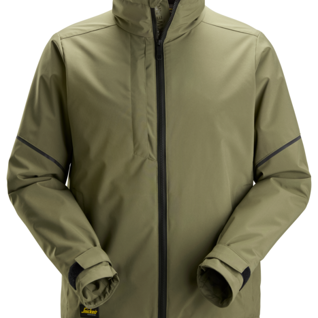 JACKA SNICKERS WORKWEAR AW WS FLEECEFODRAD, KHAKIGRÖN STL XS