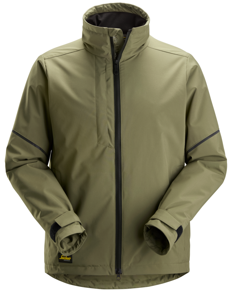 JACKA SNICKERS WORKWEAR AW WS FLEECEFODRAD, KHAKIGRÖN STL XS