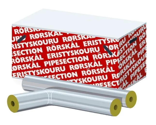 ROCKWOOL 92517 Rörskål 20 mm isolertjocklek, med tejp Ø: 54 mm