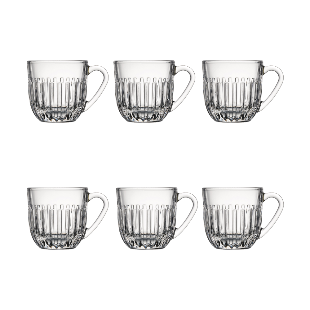Ouessant espressoglas 9 cl 6-pack, Klar