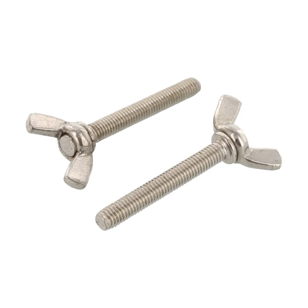 Schäfer & Peters 031646 16 Vingskruv Ø6 mm, A4 syrafast, 50-pack Ø6 x 16 mm