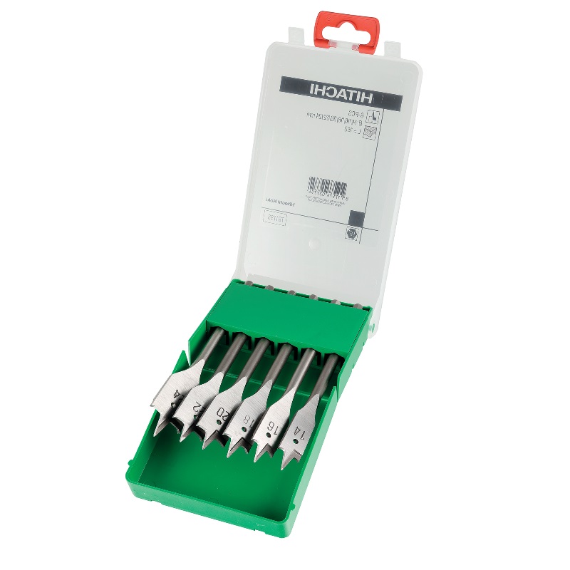 Centrumborr Set, 6-del Hikoki 781793