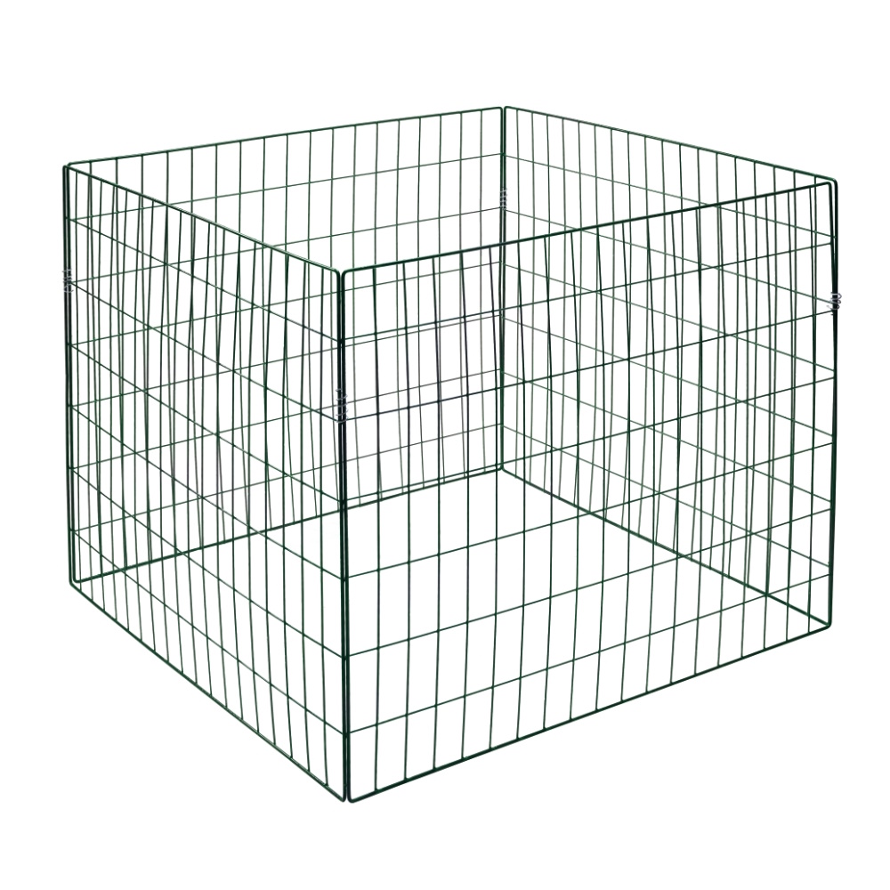 Kompostgaller, 90x90x70cm, Svart, 3st, Nyby