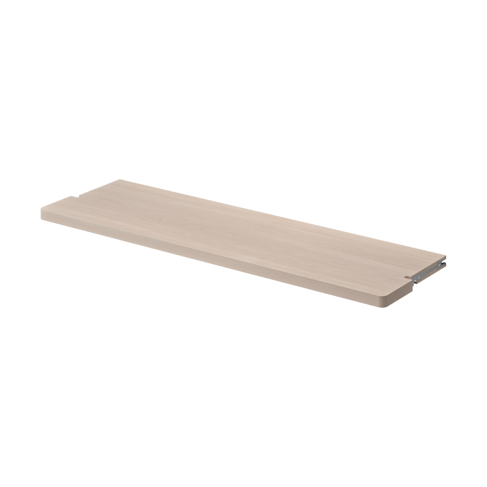Gridlock Shelf W800 hyllplan, Natural Ash