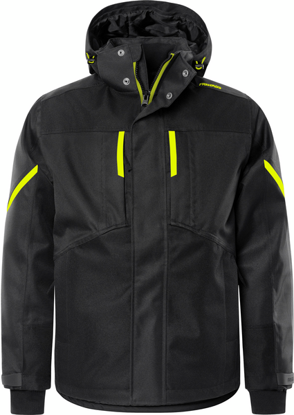 JACKA 4058 VINTER AIRTECH XL SVART/HIVIS GUL GTC