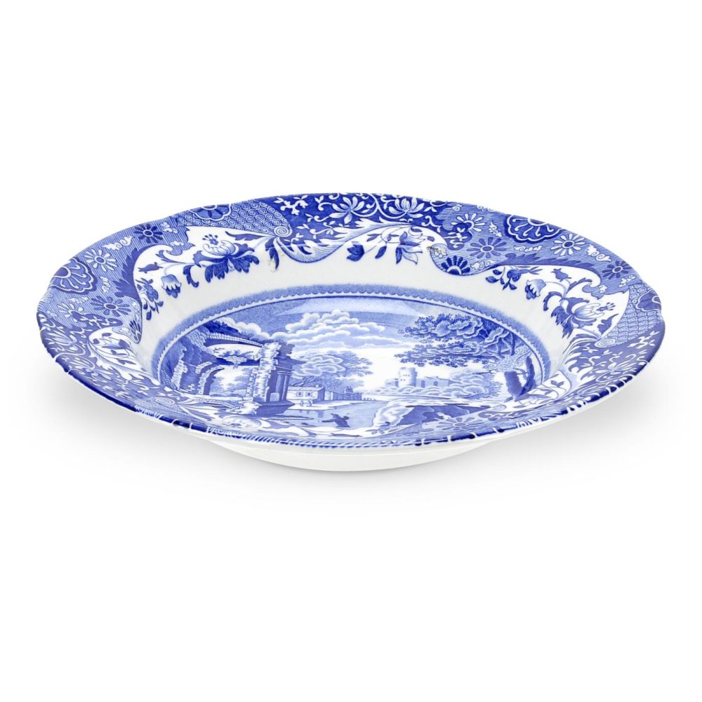 Blue Italian djup tallrik, Ø 23 cm