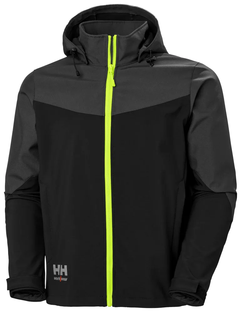 Helly Hansen Workwear Oxford 74290_595 Softshelljacka med huva, marinblå Marinblå - Bild 2