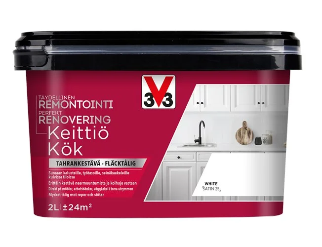Perfekt Renovering Kök Satin 2L White