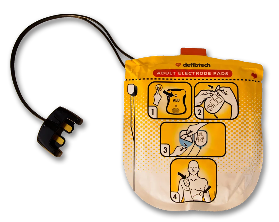 Defibtech DDP-2001 Elektrod 1 par, till Lifeline View-hjärtstartare