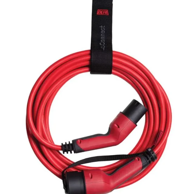 Defa eConnect M3T2 Laddkabel Type 2 till Type 2, 1-fas, 20 A 5 meter