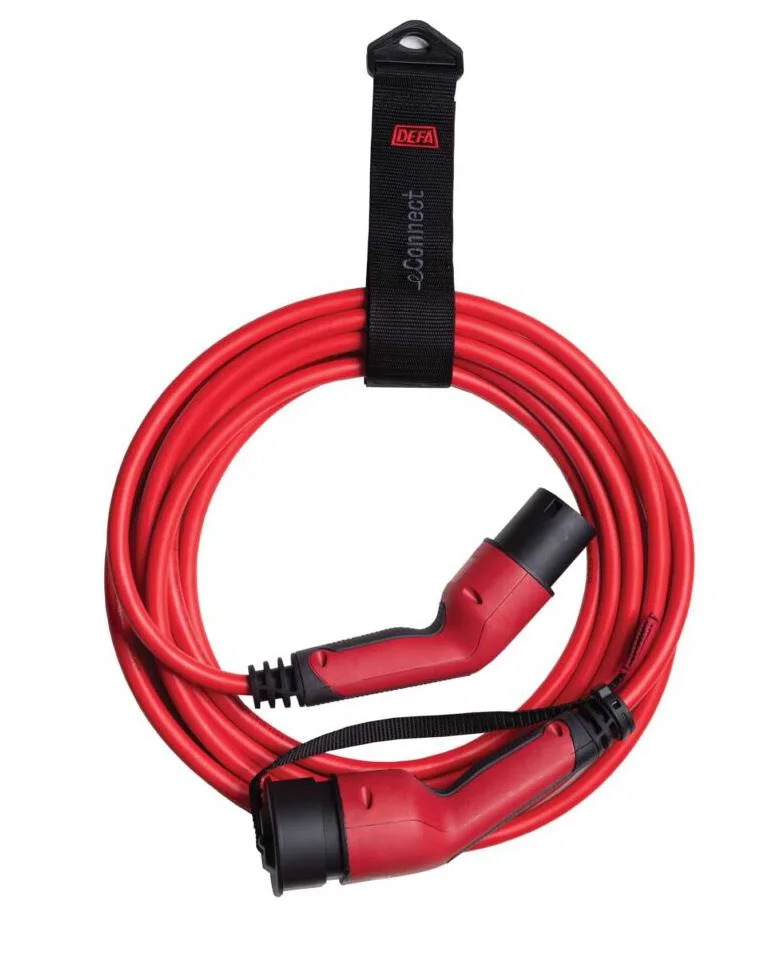 Defa eConnect M3T2 Laddkabel Type 2 till Type 2, 1-fas, 20 A 5 meter