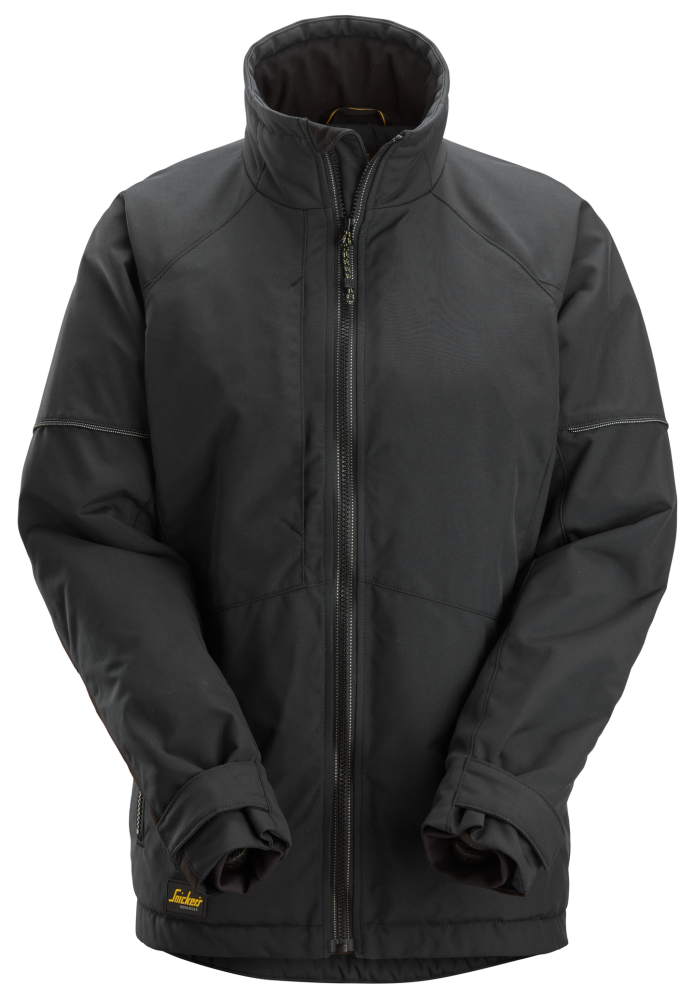 DAMJACKA SNICKERS WORKWEAR AW FODRAD SVART STLXS