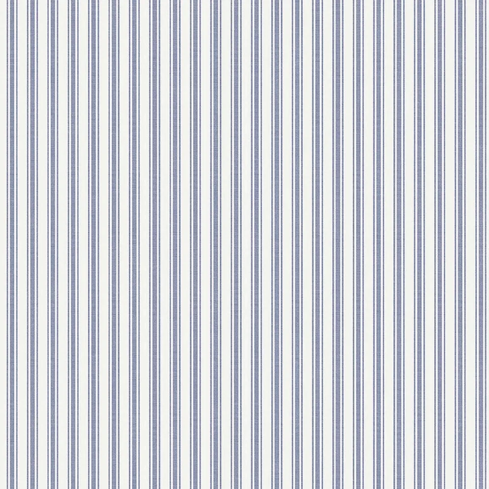 Tapet Marstrand II Aspö Stripe 8870 Blå Randig