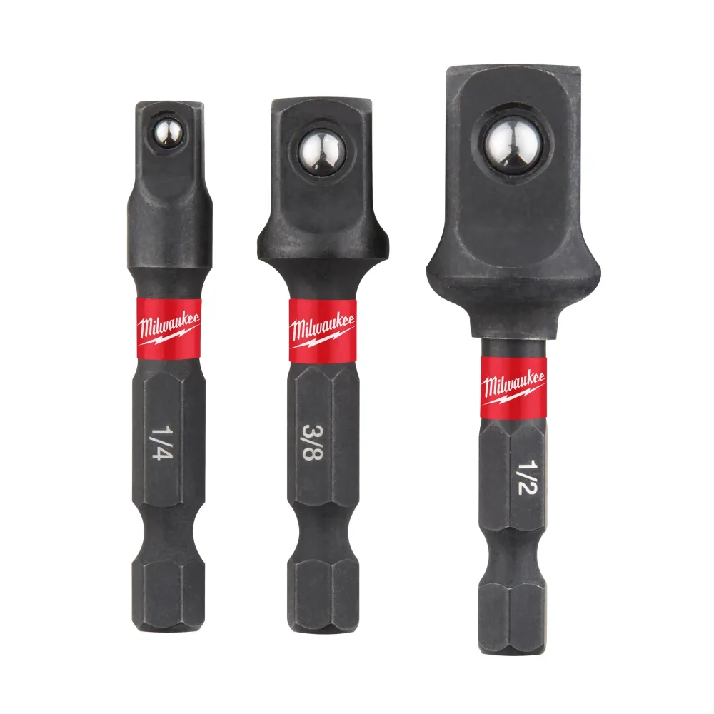 Milwaukee 4932479228 Adapterset 3-pack