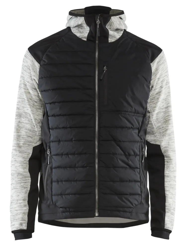 Blåkläder 5930211790994XL Hybridjacka gråmelerad/svart Stl 4XL