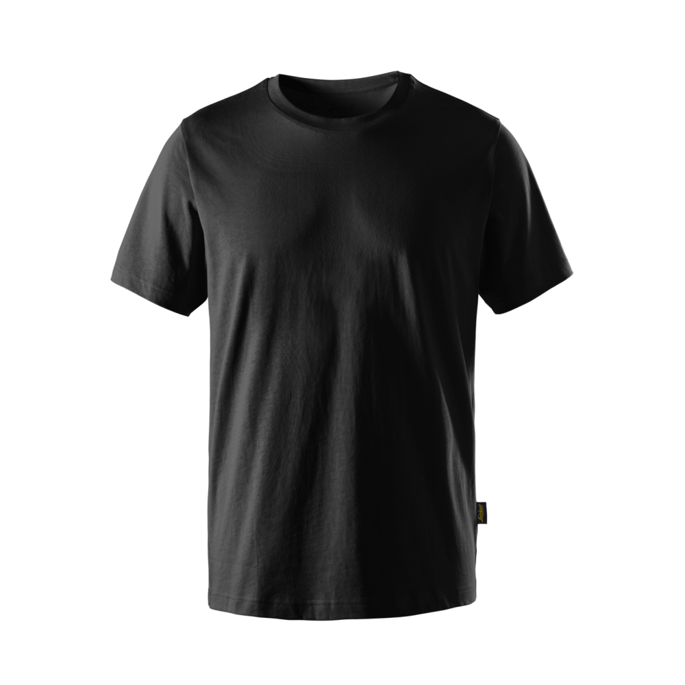 T-SHIRT I BOMULL SVART STL 4XL
