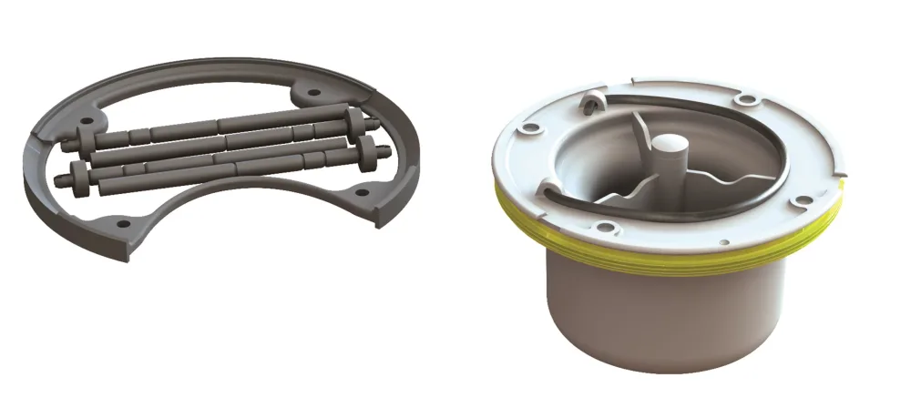 Purus NOOD Vattenlås 150 mm
