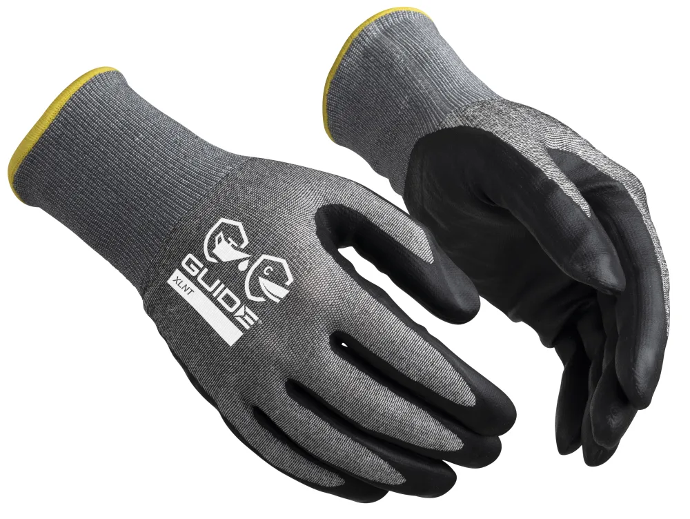 Guide Gloves 9505 Handske nitrildopp, skärskydd C, oljegrepp 5