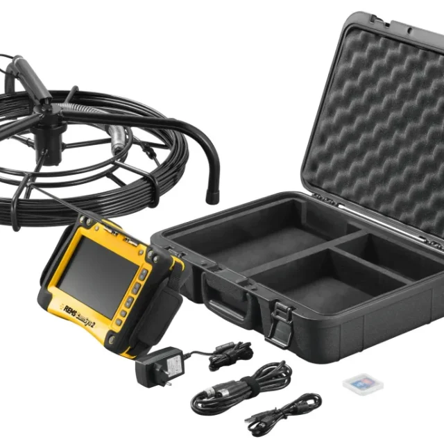 REMS CamSys 2 Set S-Color S Inspektionskamera med 30 m skjuvkabel och sändare