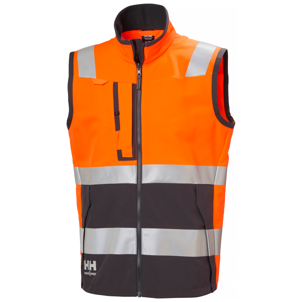 VÄST 74030 ALNA 4X KL1 HV ORANGE XL