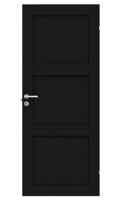 Swedoor Unique 03L Innerdörr vitpigmenterad ek 625x1940 mm - Bild 2