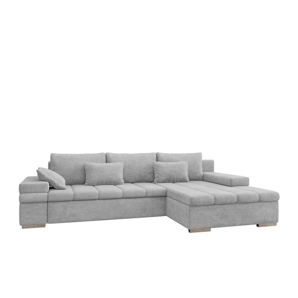 Naoma 4-sits Bäddsoffa divan höger med förvaring