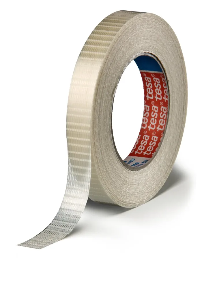 Tesa 4578 Bandningstejp kryss, filament, 50 m x 19 mm