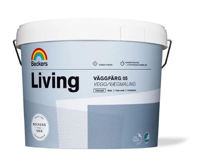 Beckers Living 05 Väggfärg helmatt Valfri kulör