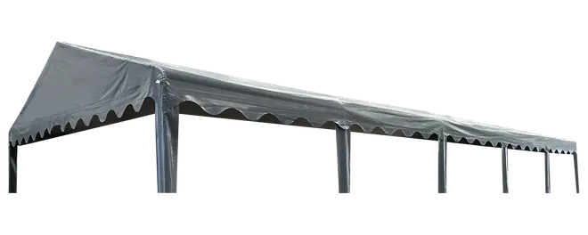 Partytält tak 5 x 10 meter - grått