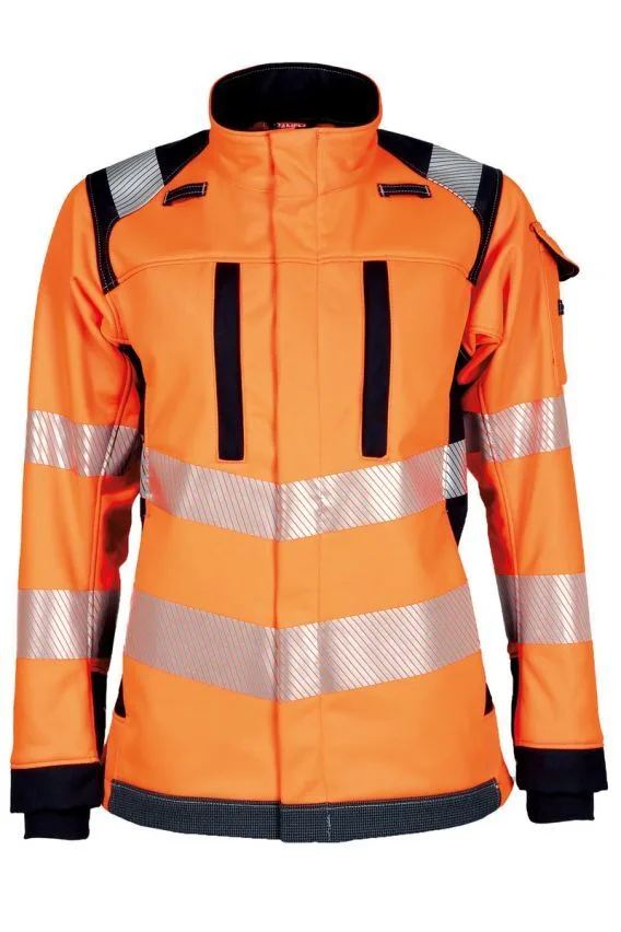 Tranemo 5219-95 Softshelljacka varsel, orange, flamskydd S