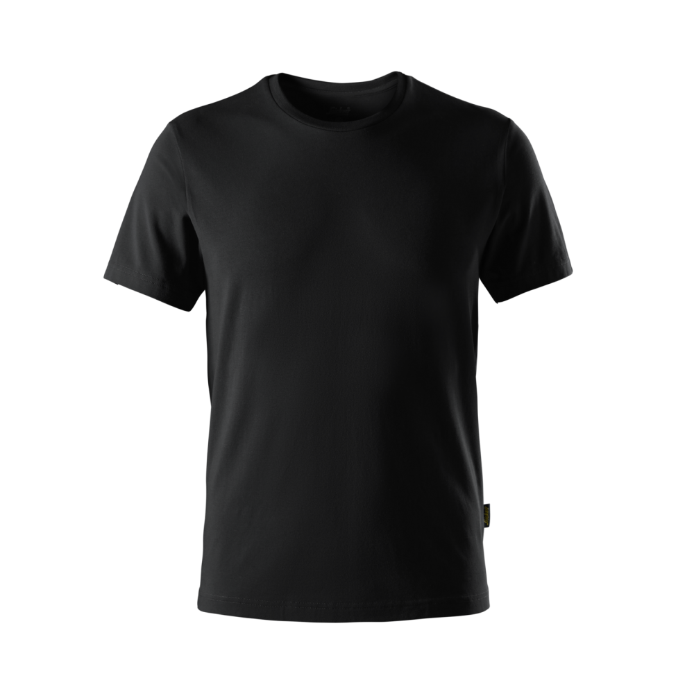 T-SHIRT SLIM FIT SVART STL 4XL