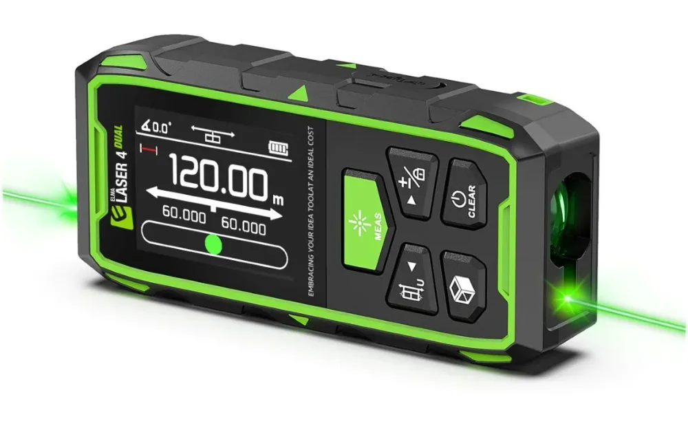 Elma 4 Dual Avståndsmätare med batteri
