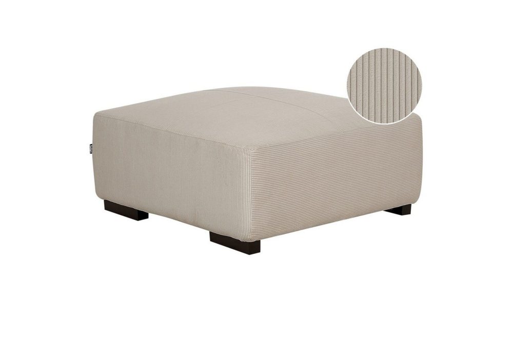 Fotpall Lungo Beige