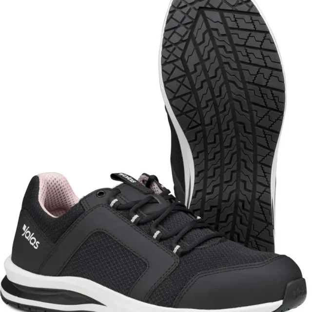 Jalas TEMPUS 5628 Skyddssko S1P, ESD, svart/rosa 35