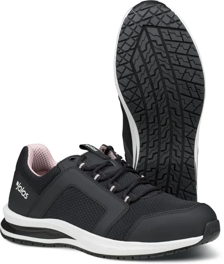 Jalas TEMPUS 5628 Skyddssko S1P, ESD, svart/rosa 35