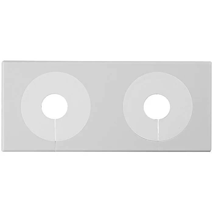 Faluplast 51420 Vulkbricka delbar, 18-28 mm Enkel, vit - Bild 2