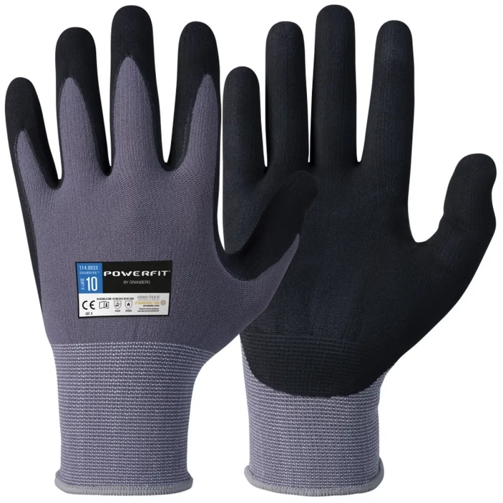 Monteringshandske Nitril/Nylon