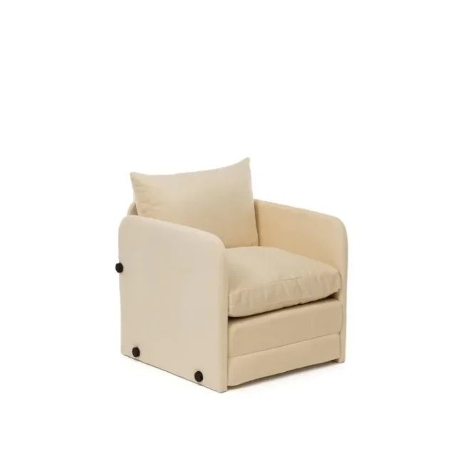 1-sits bäddsoffa Rubby Grädde