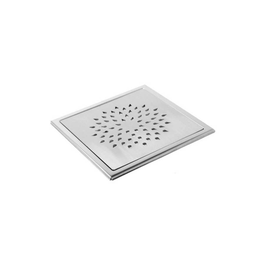 Golvbrunnssil London Lux Silver, 200x200x4mm