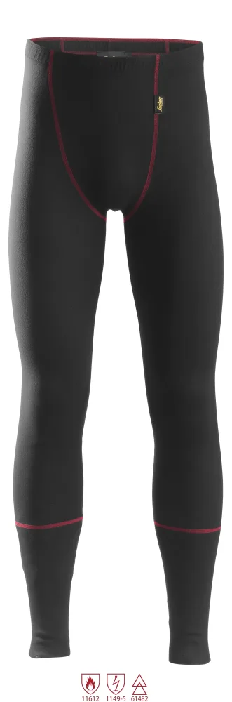 Snickers Workwear 9460 ProtecWork Långkalsong svart, flamskydd L