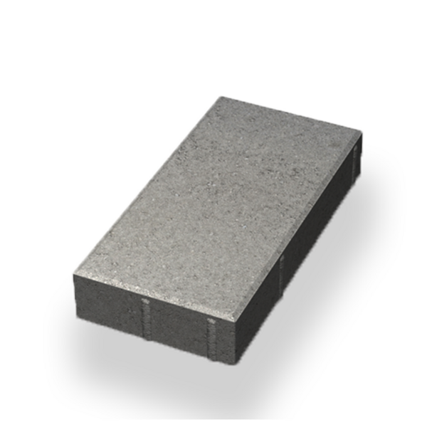 MARKPLATTA BENDERS SIENA SLÄT FASAD 60, GRAFIT L 350X175X60MM
