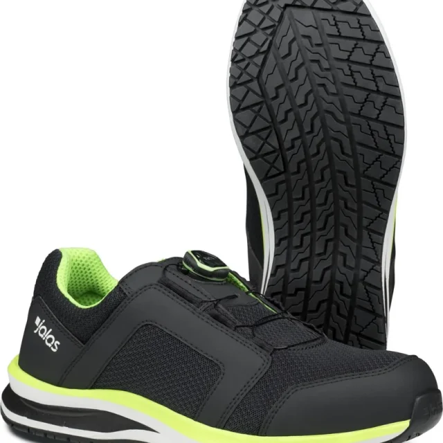Jalas TEMPUS 5668 Skyddssko S1P, BOA, ESD, svart/gul 42