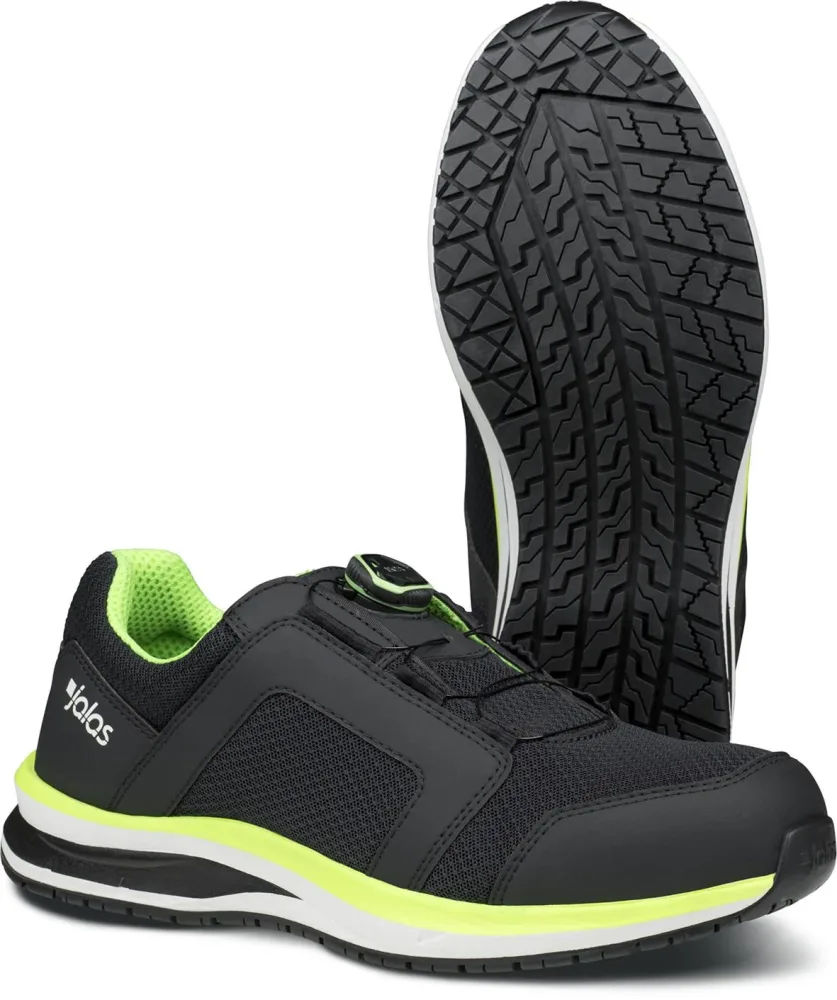 Jalas TEMPUS 5668 Skyddssko S1P, BOA, ESD, svart/gul 42