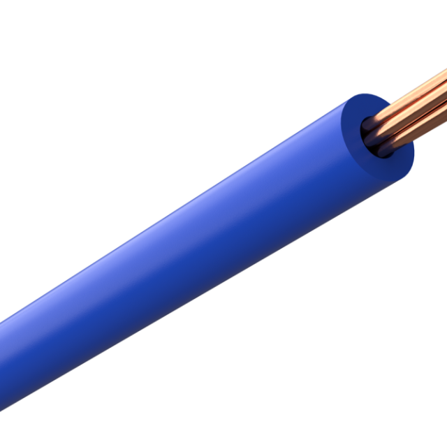 KABEL GELIA FQ 1.5 H07Z1-R BLÅ, 20M/RING