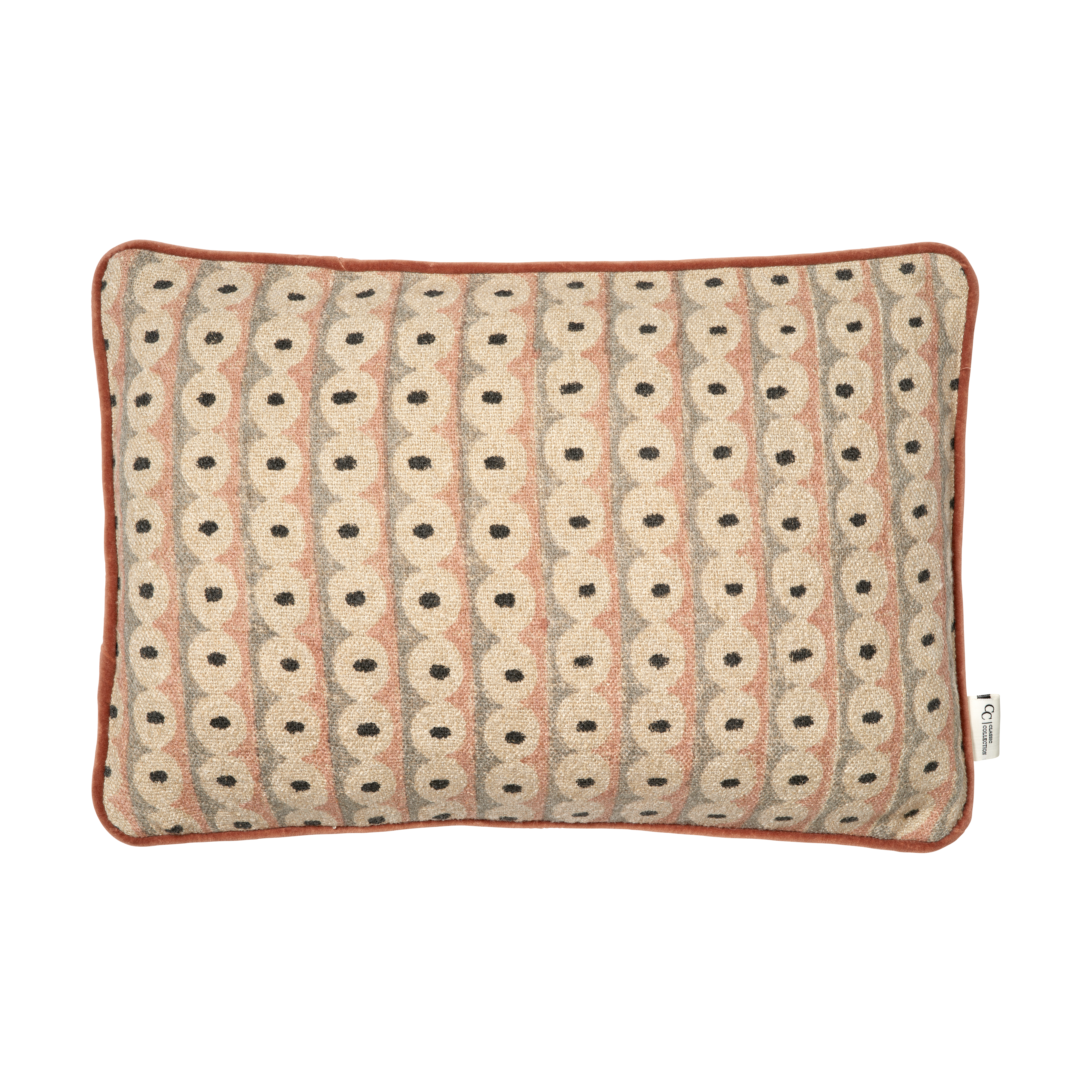 Dot kuddfodral 40x60 cm, Mocha